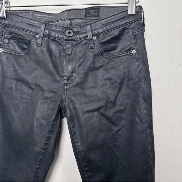 ADRIANO GOLDSCHMIED AG Womens 26 Legging Ankle Coated Jeans - Picture 5 of 15